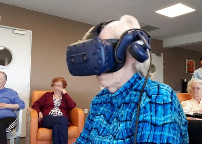 Realité virtuelle en ehpad